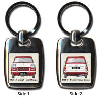 Triumph Herald Coupe 1961-64 Keyring 5